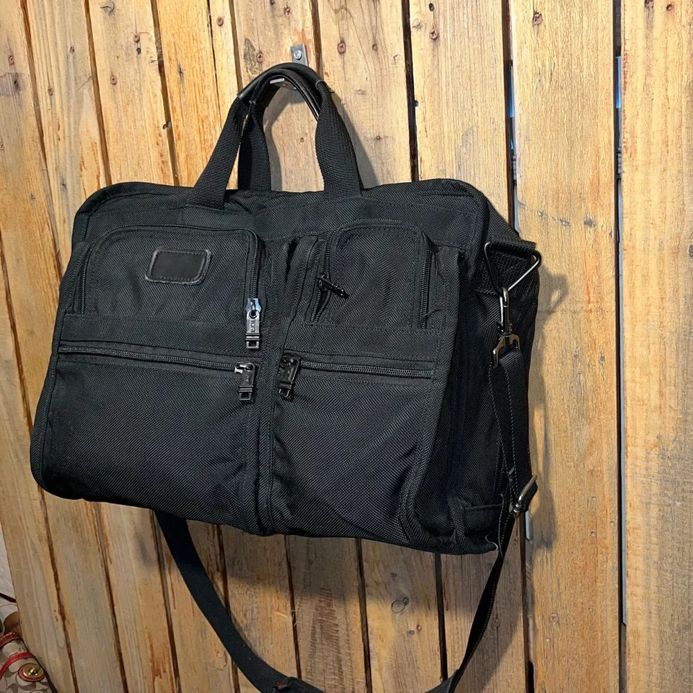 Tumi Black Laptop black